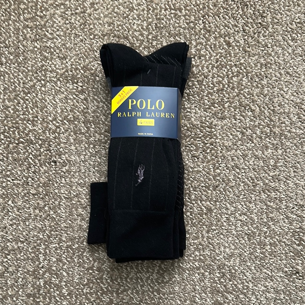 Polo by Ralph Lauren Men's Socks (4 pack)
